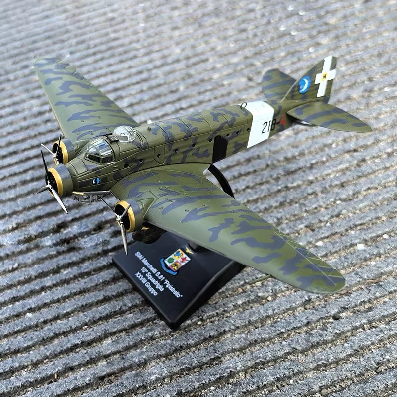 1:144 Diecast Military Model SIAI-Marchetti S.81 \
