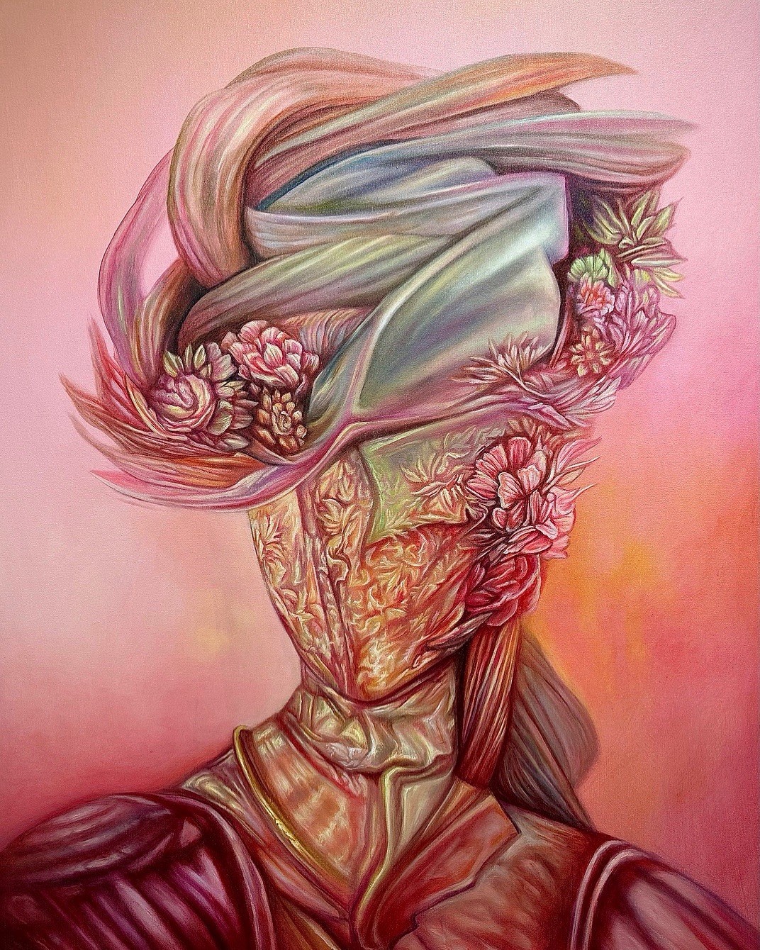 Pintura mujer abstract  Art Woman Beautiful Portrait Modern A Relic Canvas