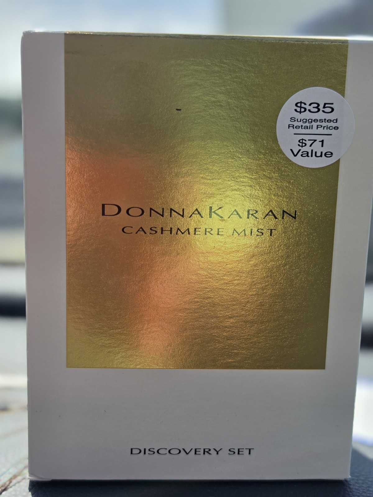 Donna Karan DK DKNY Cashmere Mist Set EDP 0.5 oz Spray & Deodorant Stick 