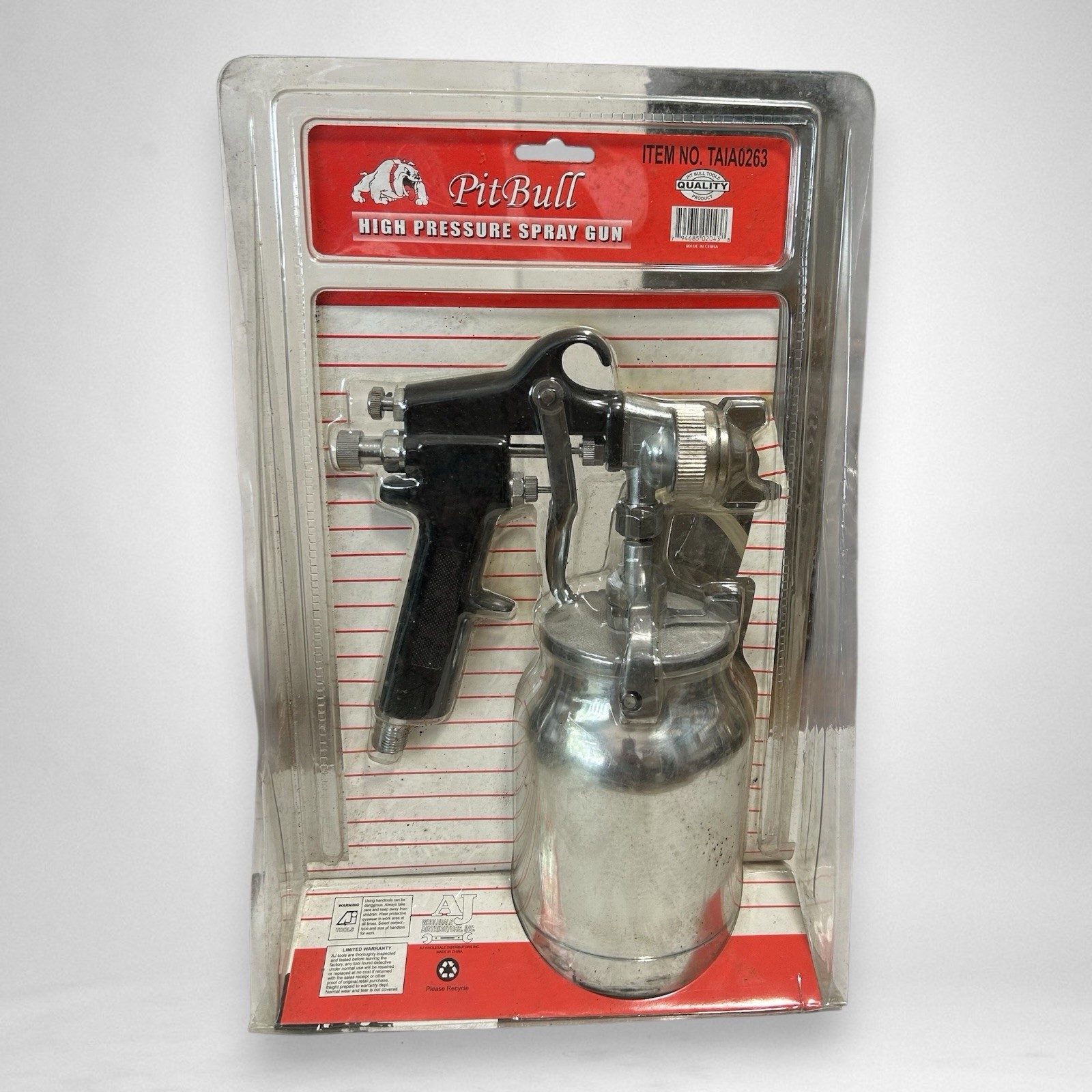 Pit Bull High Pressure Paint Spray Gun Paint AJ Wholesale NOS Sealed