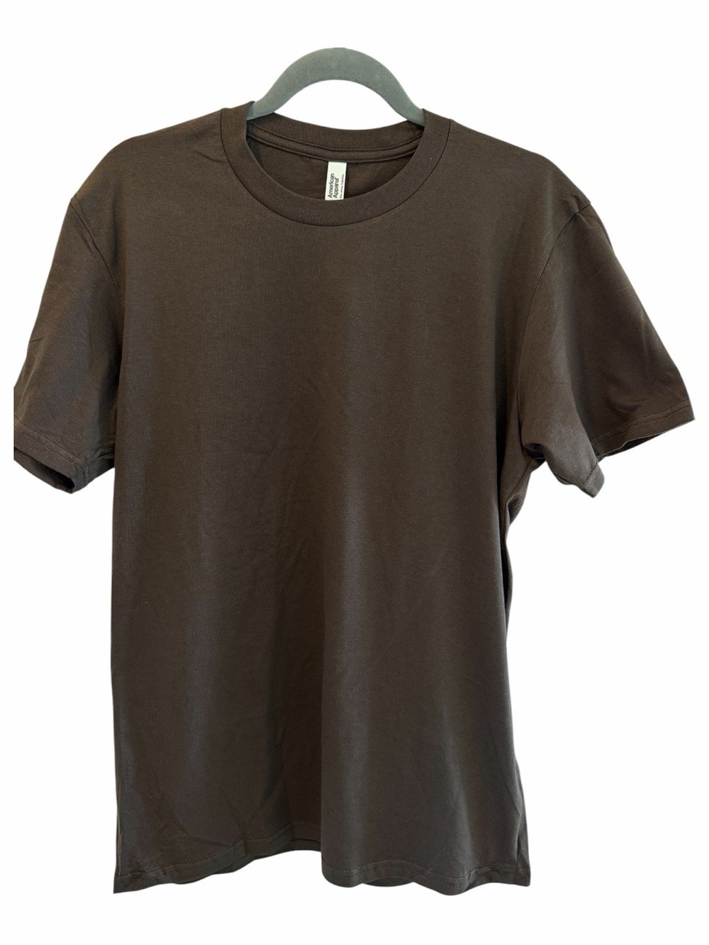 American Apparel Brown Short Sleeve Crewneck T-Shirt American Apparel Brown Short Sleeve Crewneck T-Shirt