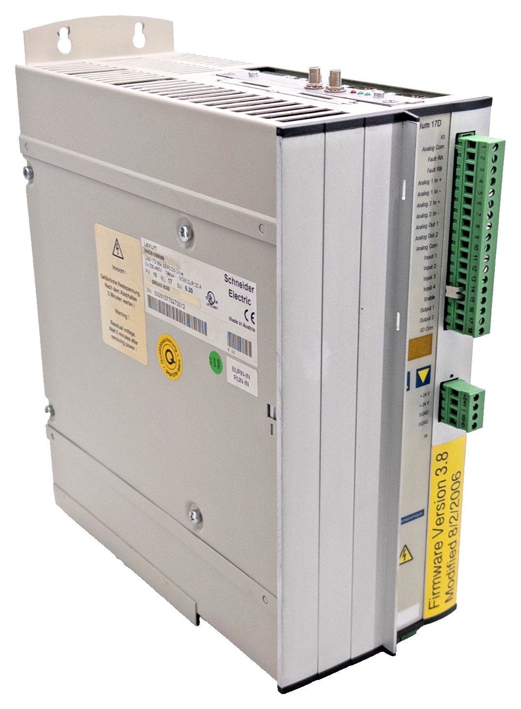 Schneider Lexium MHDS1056N00 LXM 17S 56A SERCOS Drive 3P 480V, 14kVA