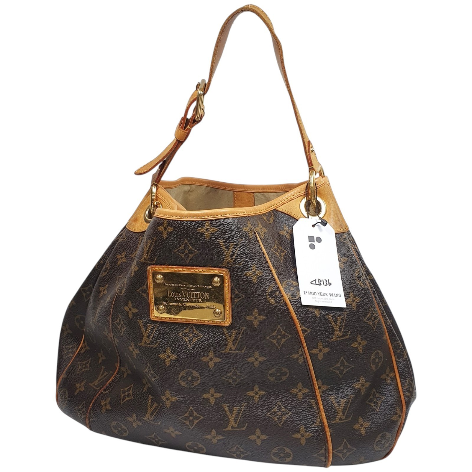 TARIFF FREE Authentic Louis Vuitton Galliera PM Monogram M56382 Genuine CLB136
