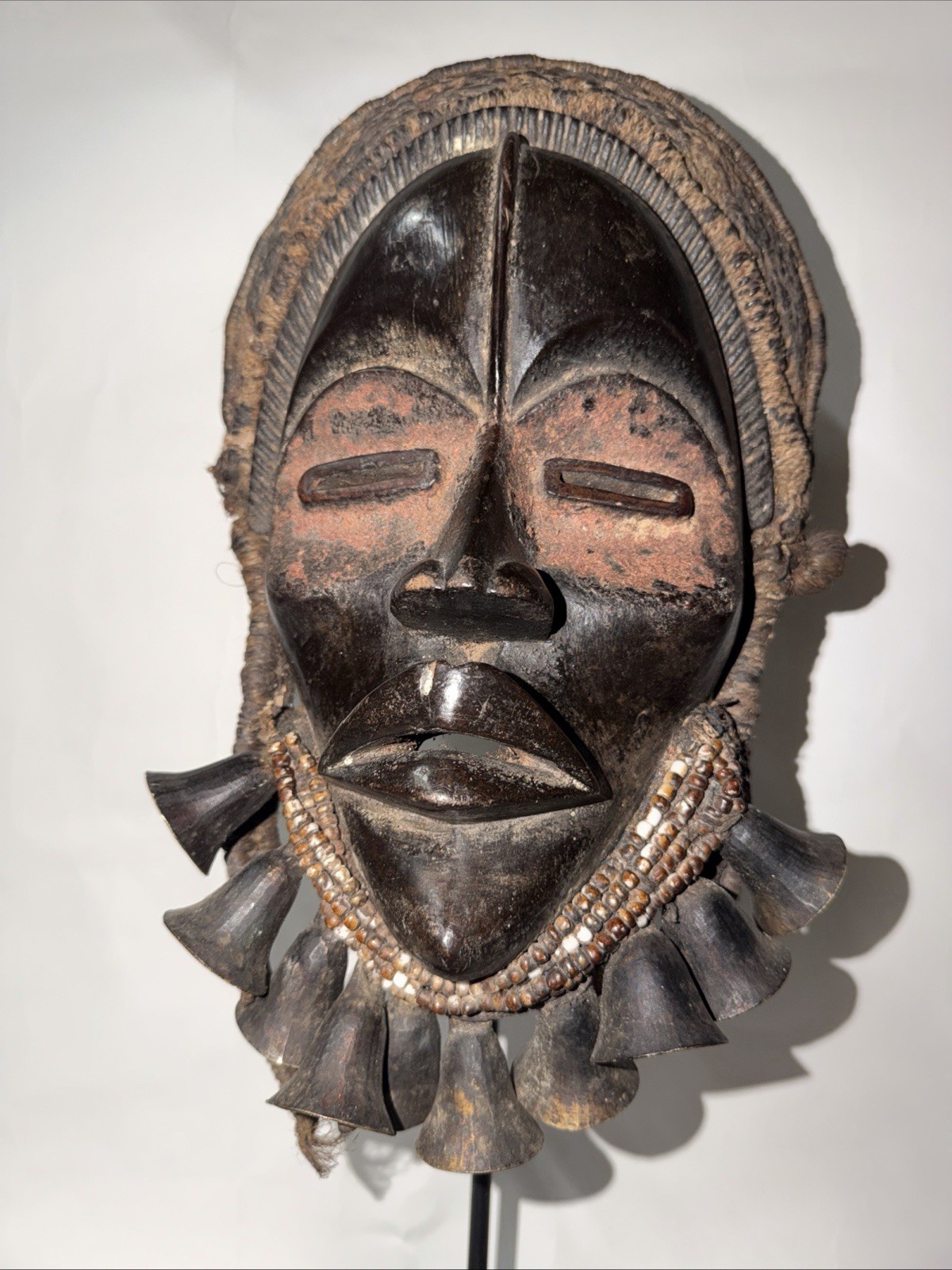 Vintage Dan Mask Hand Carved Wood Vintage Dan Mask Hand Carved Wood