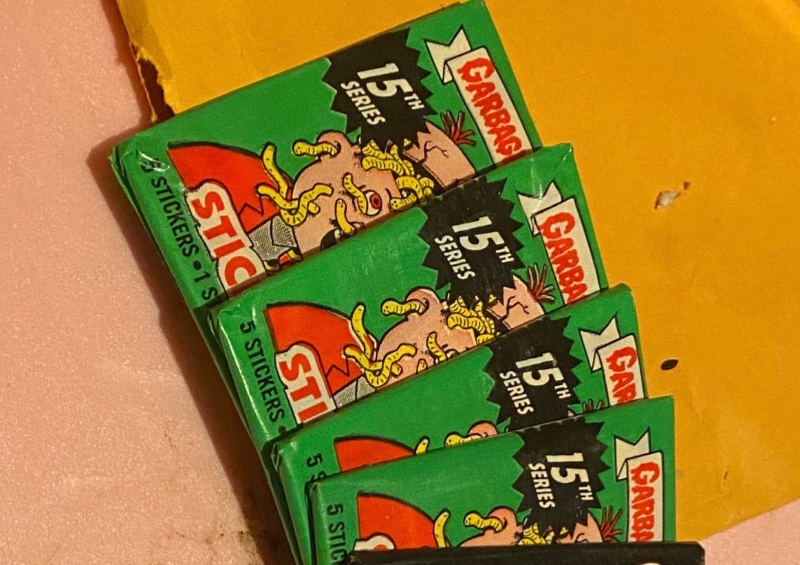 Lot of 4 1988 Garbage Pail Kids Series 15 OS15 Vintage Unopened Wax Packs Topps Lot of 4 1988 Garbage Pail Kids Series 15 OS15 Vintage Unopened Wax Packs Topps
