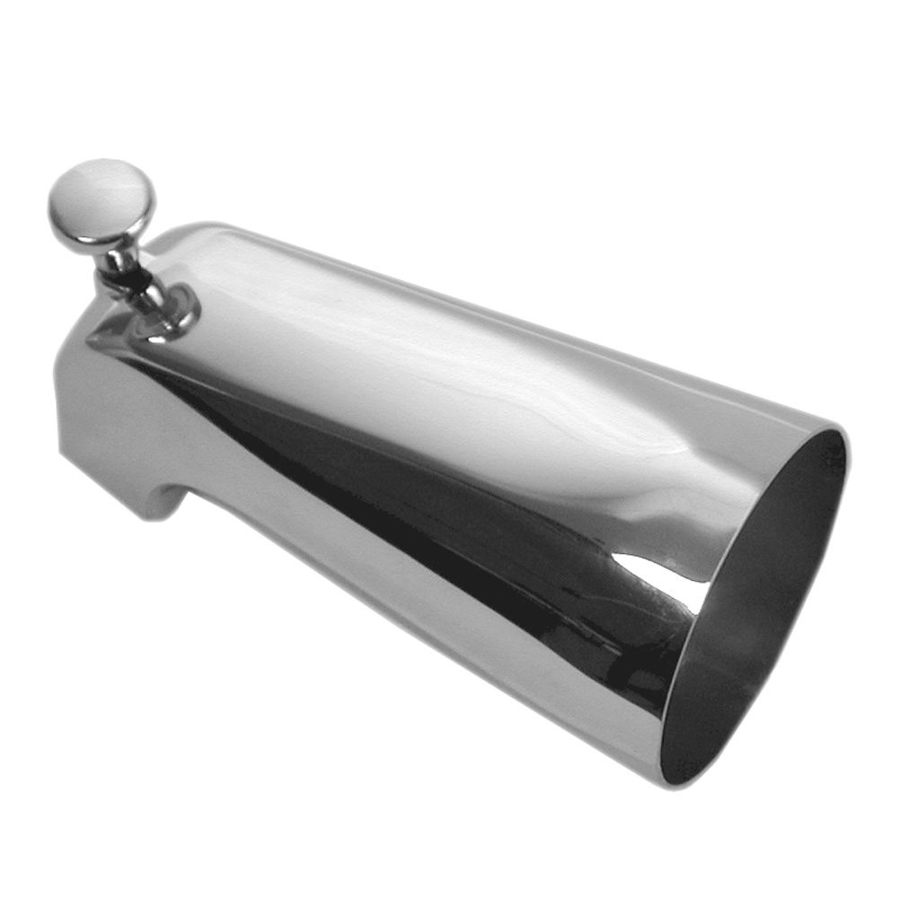 Danco Tub Spout with Front Pull-Up Diverter, Metal, Chrome (88052)