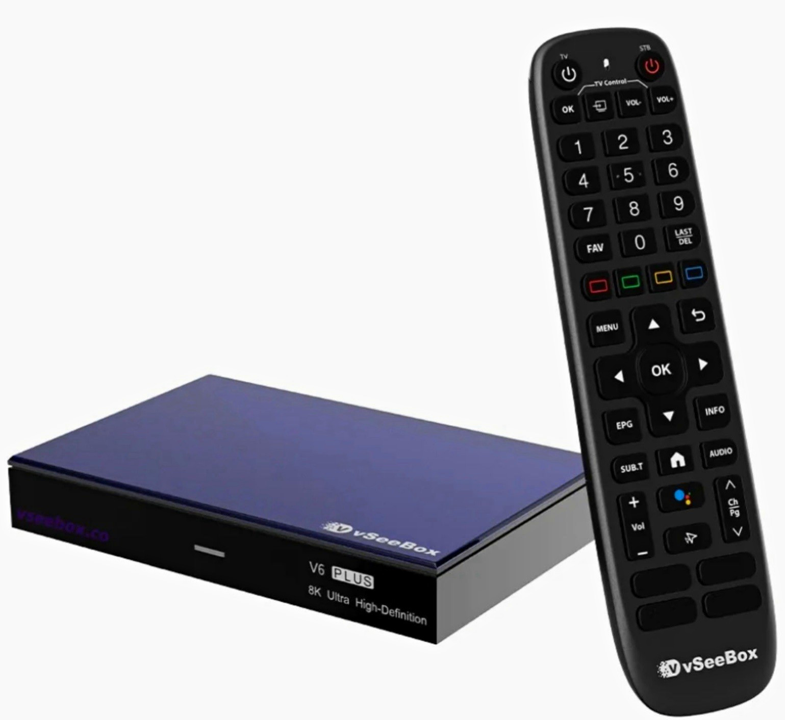 vSeeBox V6 Plus Android TV Box 8K 4320p Wi-Fi 6 Bluetooth 64GB vSeeBox V6 Plus Android TV Box 8K 4320p Wi-Fi 6 Bluetooth 64GB