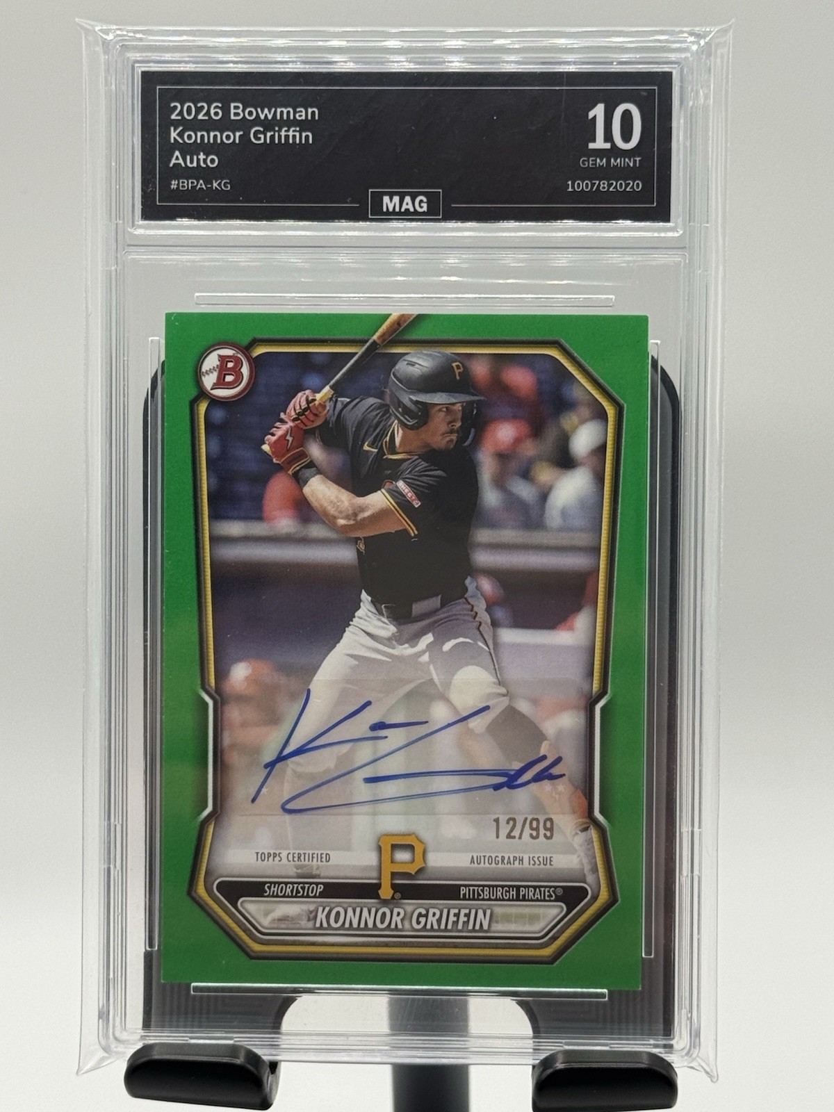 2026 Bowman | Konnor Griffin Green Rookie Auto /99 | Pirates 2026 Bowman | Konnor Griffin Green Rookie Auto /99 | Pirates