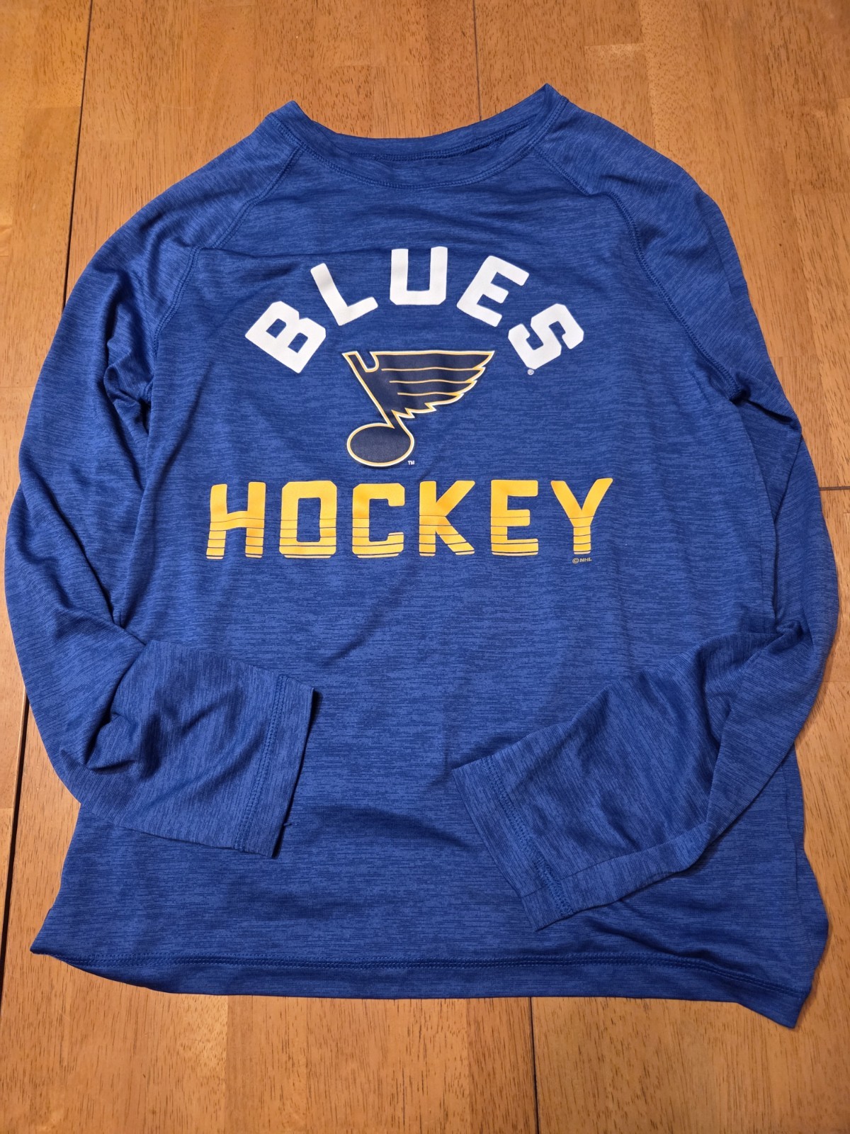 St. Louis Blues Fanatics Authentic Pro Rink Long Sleeve T-shirt Men\'s Small