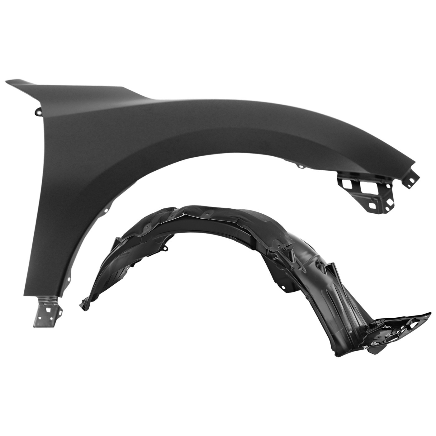 Fender Front Passenger Right Side for Honda Civic 2020-2021