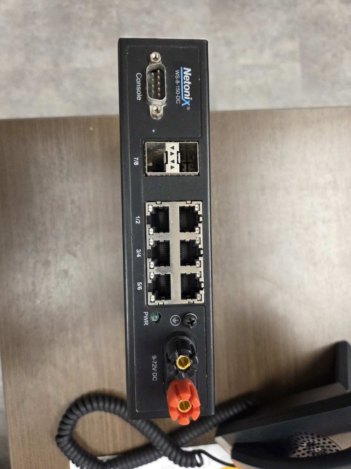 Netonix - WS-8-150-DC - Netonix 8-Port Managed PoE Switch DC 150W With PS Netonix - WS-8-150-DC - Netonix 8-Port Managed PoE Switch DC 150W With PS