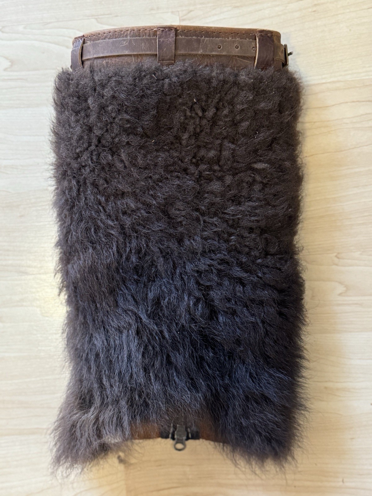 HAND MADE AUTHENTIC BUFFALO FUR CHAPS