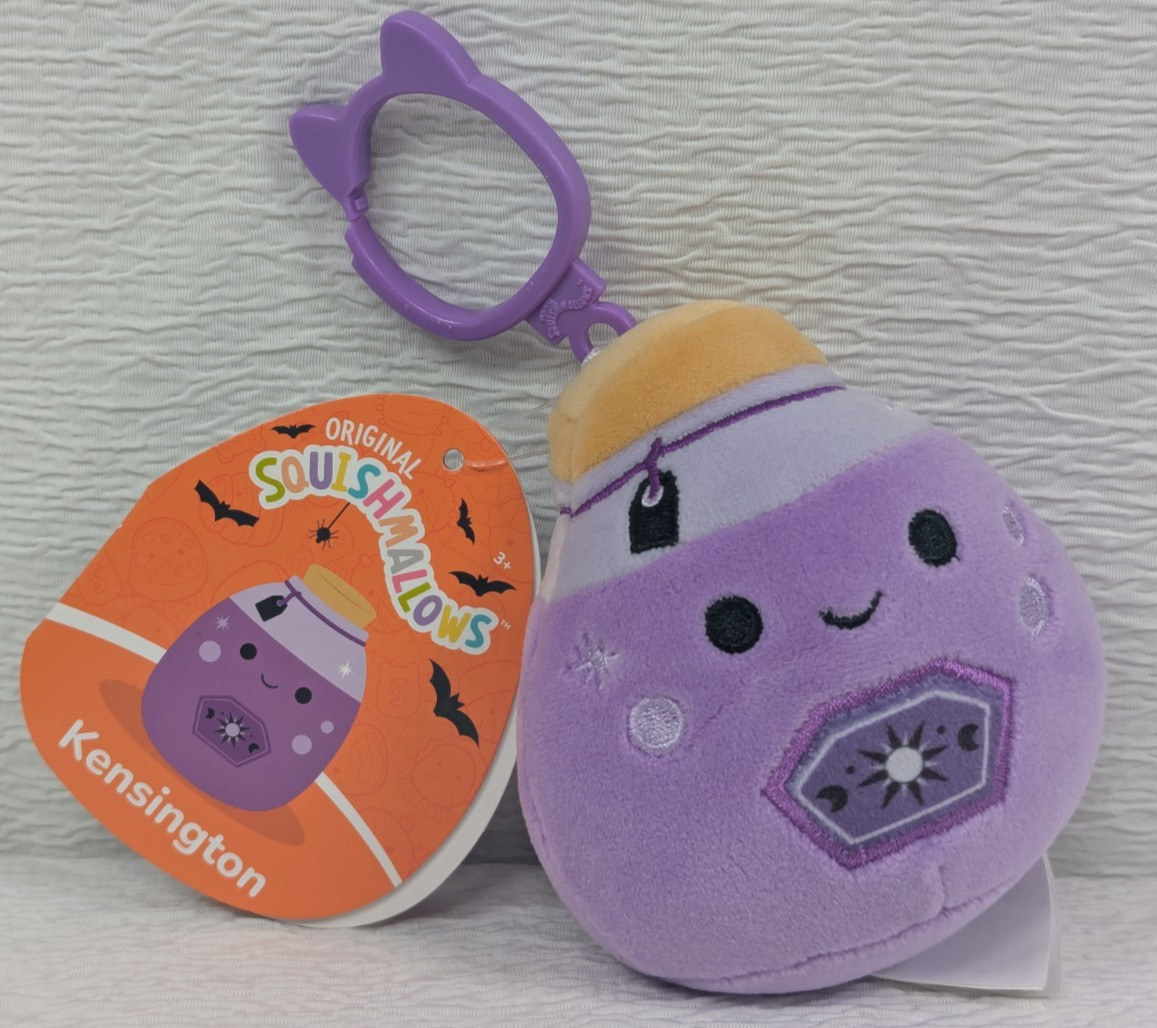 Squishmallows - 3.5 Inch - Kensington - The Purple Potion Bottle Halloween