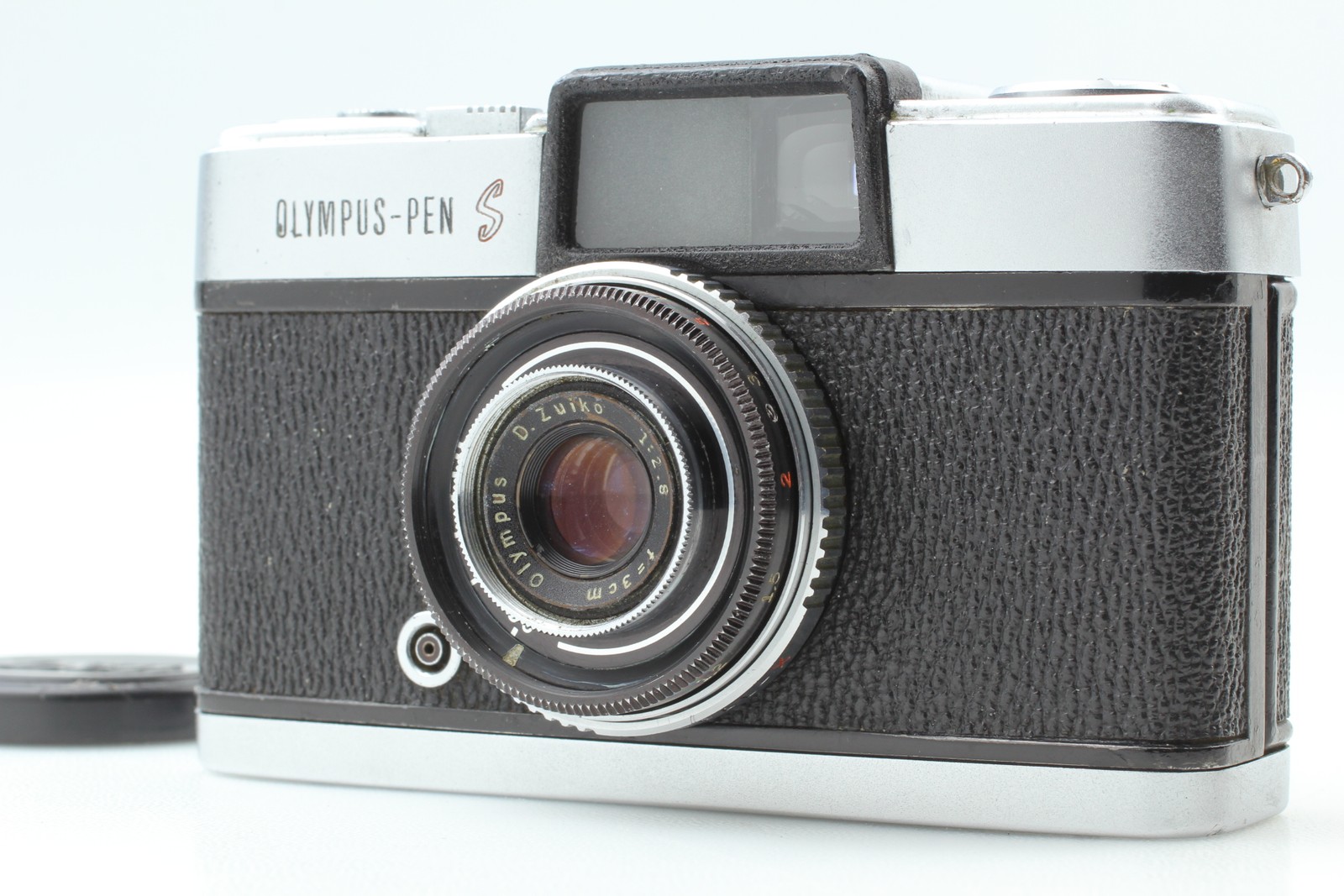 Overhauled [ Exc+5 ] Olympus PEN S Half Frame D.Zuiko 30mm f2.8 From JAPAN
