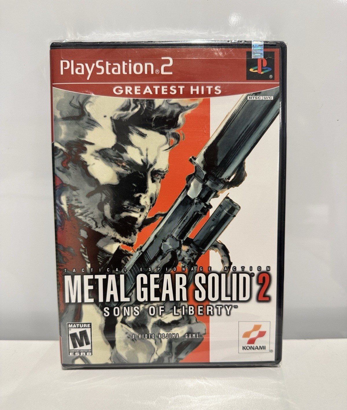Konami Metal Gear Solid 2: Sons of Liberty Greatest Hits (PS2, NTSC-U/C, M)