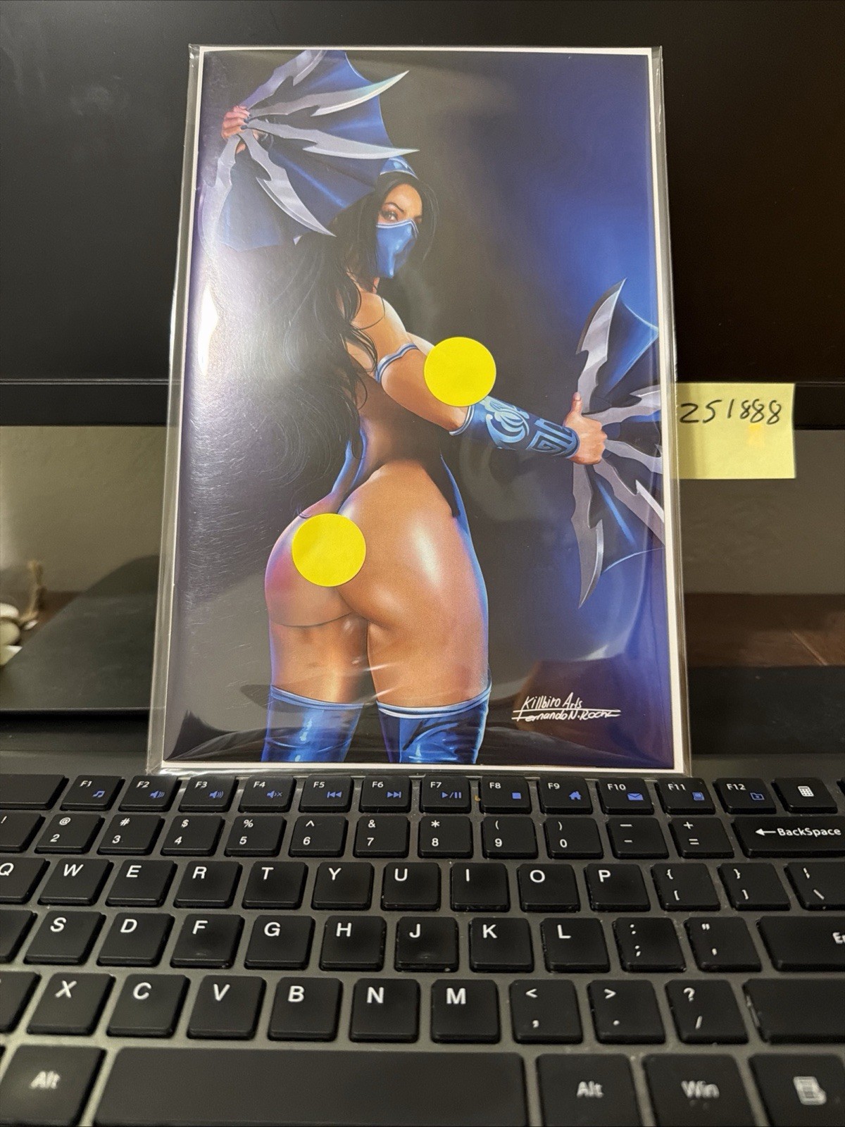 Killbiro Arts Fernando Rocha Kitana Nude Virgin W/ COA #1 Killbiro Arts Fernando Rocha Kitana Nude Virgin W/ COA #1