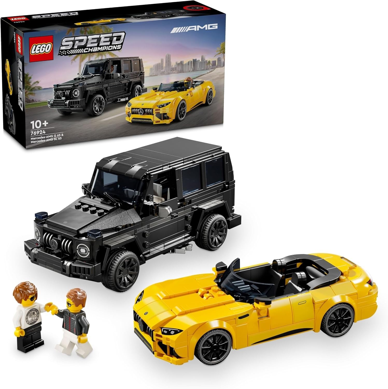 LEGO 76924 Speed Champions MercedesAMG G 63 & MercedesAMG SL 63 Christmas Gift LEGO 76924 Speed Champions MercedesAMG G 63 & MercedesAMG SL 63 Christmas Gift