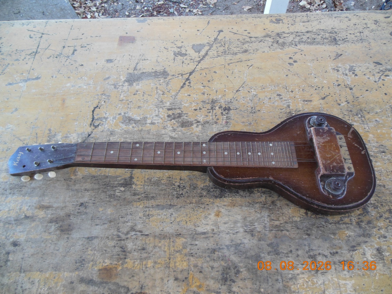 vintage kay lap steel guitar