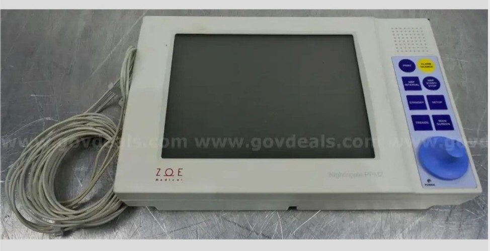 Zoe Medical Nightingale PPM2 Monitor 179-0001