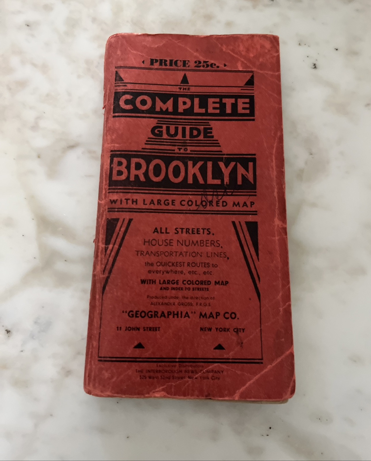 Vintage 1935-36 Complete Guide To Brooklyn Vintage 1935-36 Complete Guide To Brooklyn