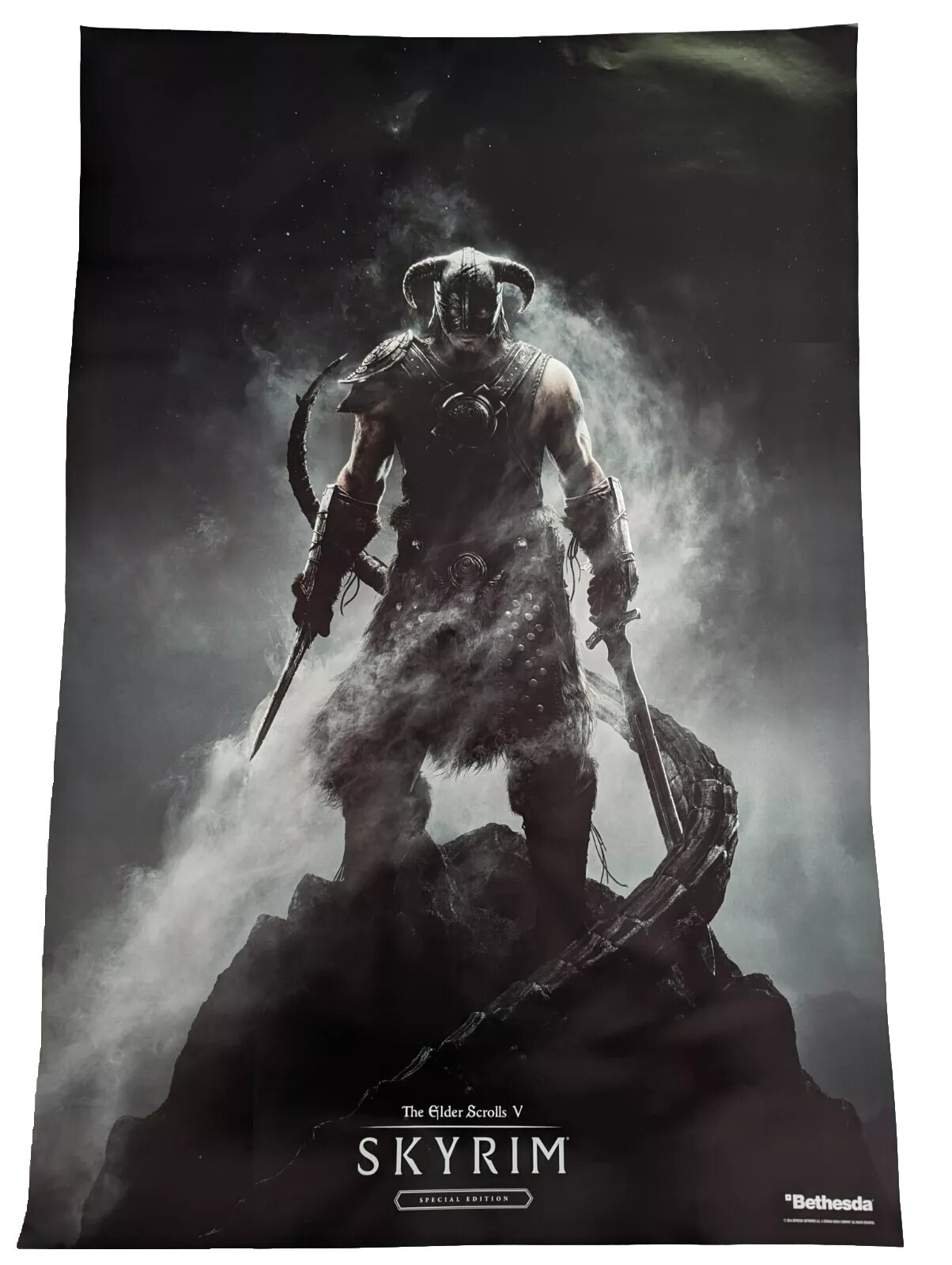 Skyrim Elder Scrolls 5 Poster Double Sided Size 33\ Skyrim Elder Scrolls 5 Poster Double Sided Size 33\