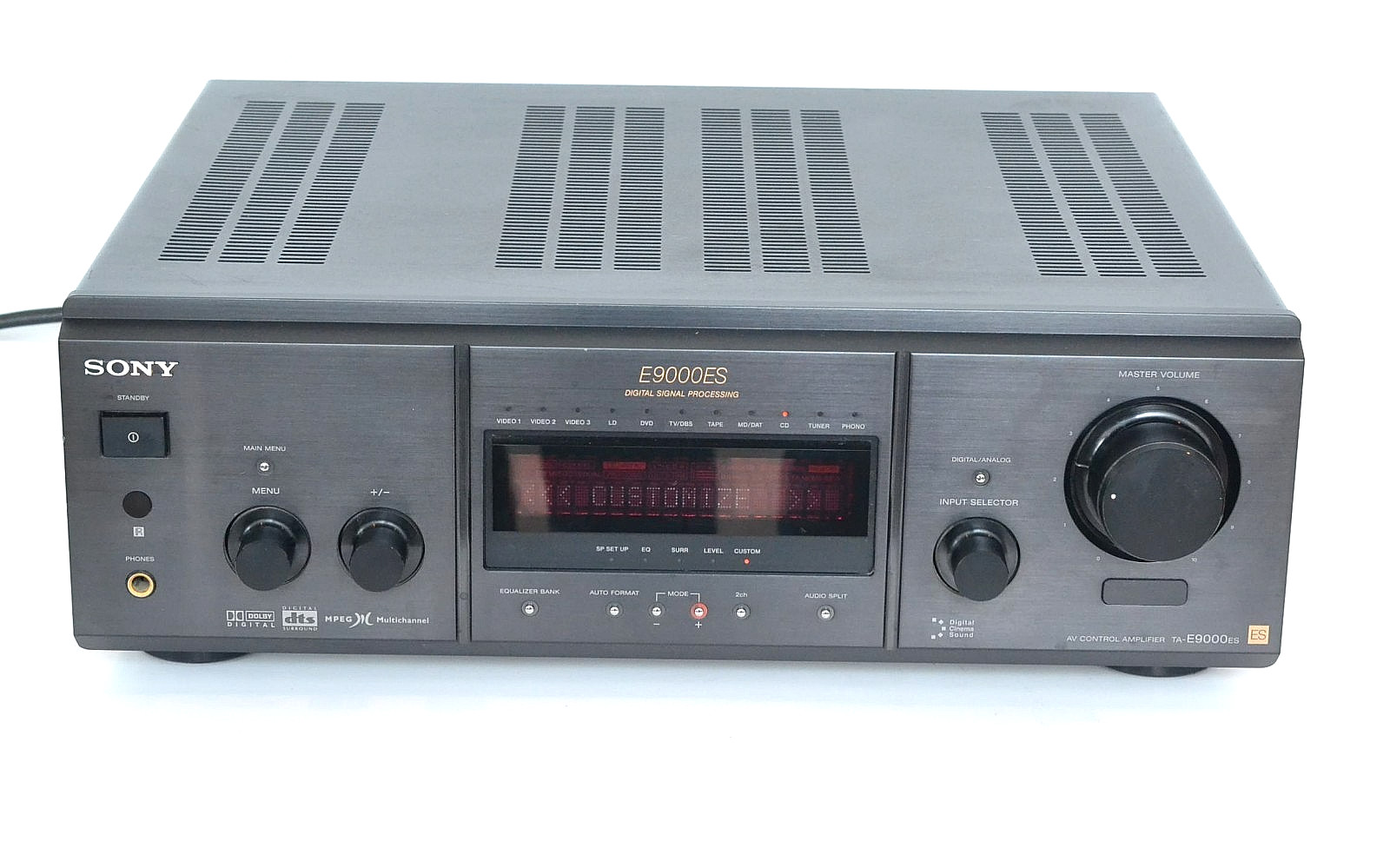 Sony TA-E9000ES AV Control Amplifier Version 1.18c Tested Working No Remote Sony TA-E9000ES AV Control Amplifier Version 1.18c Tested Working No Remote
