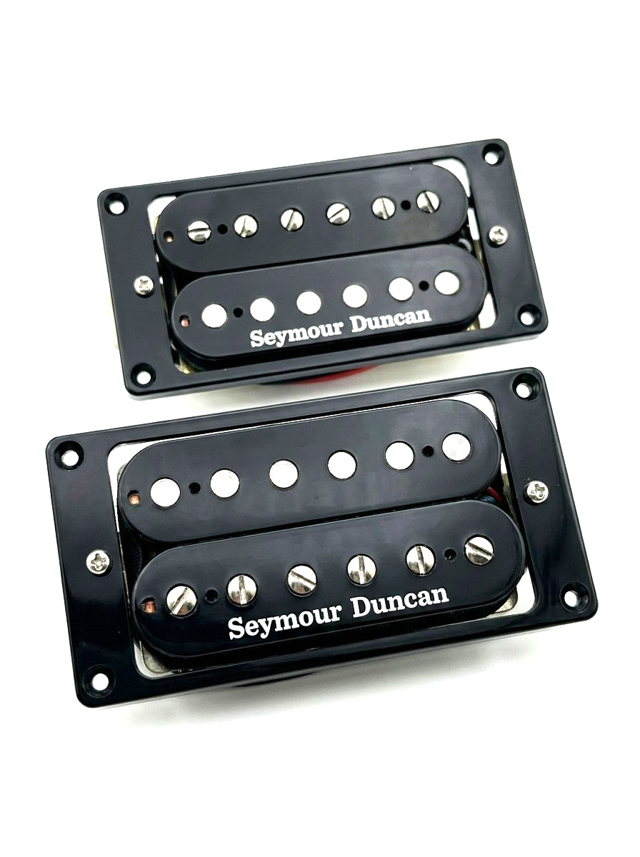 Seymour Duncan black SH-4 JB Bridge & SH-1 59 Neck Humbucker Pickup Set High Out