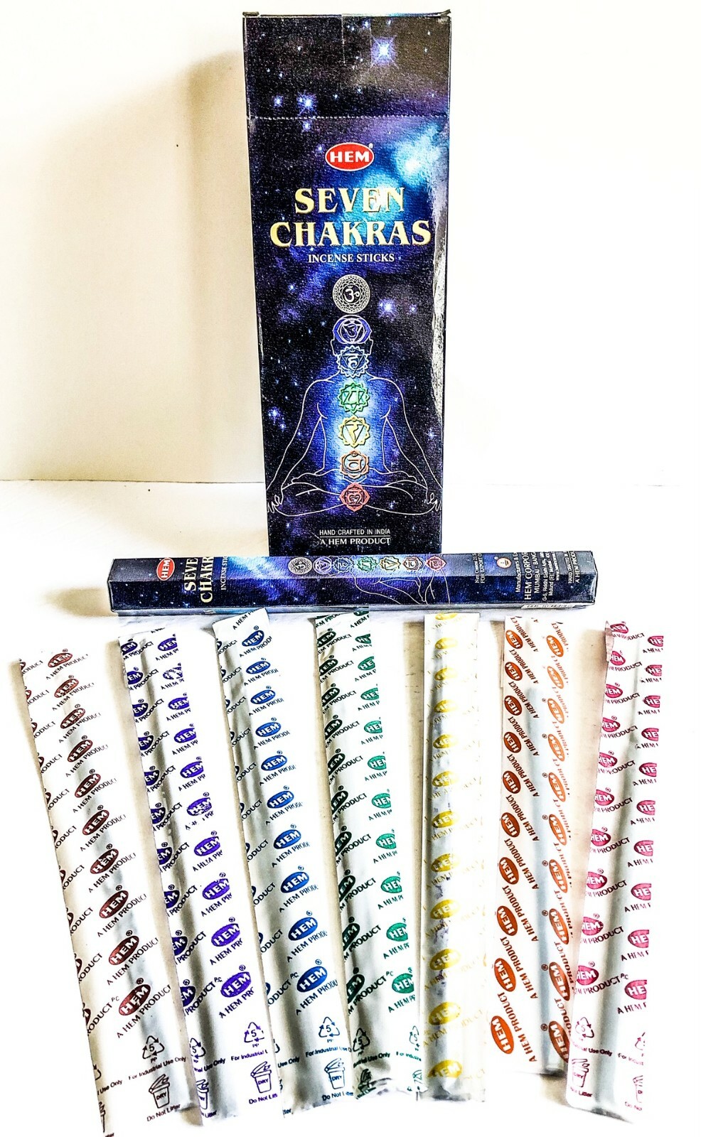 Hem Seven Chakras Incense Sticks - Aromatherapy - 