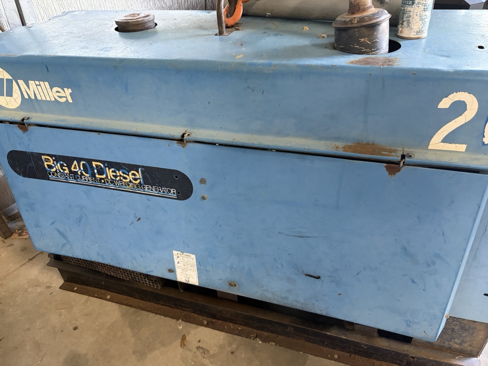 Big 40 Diesel Miller Welder/Generator PARTS MACHINE. Bad Engine. Will Ship Big 40 Diesel Miller Welder/Generator PARTS MACHINE. Bad Engine. Will Ship