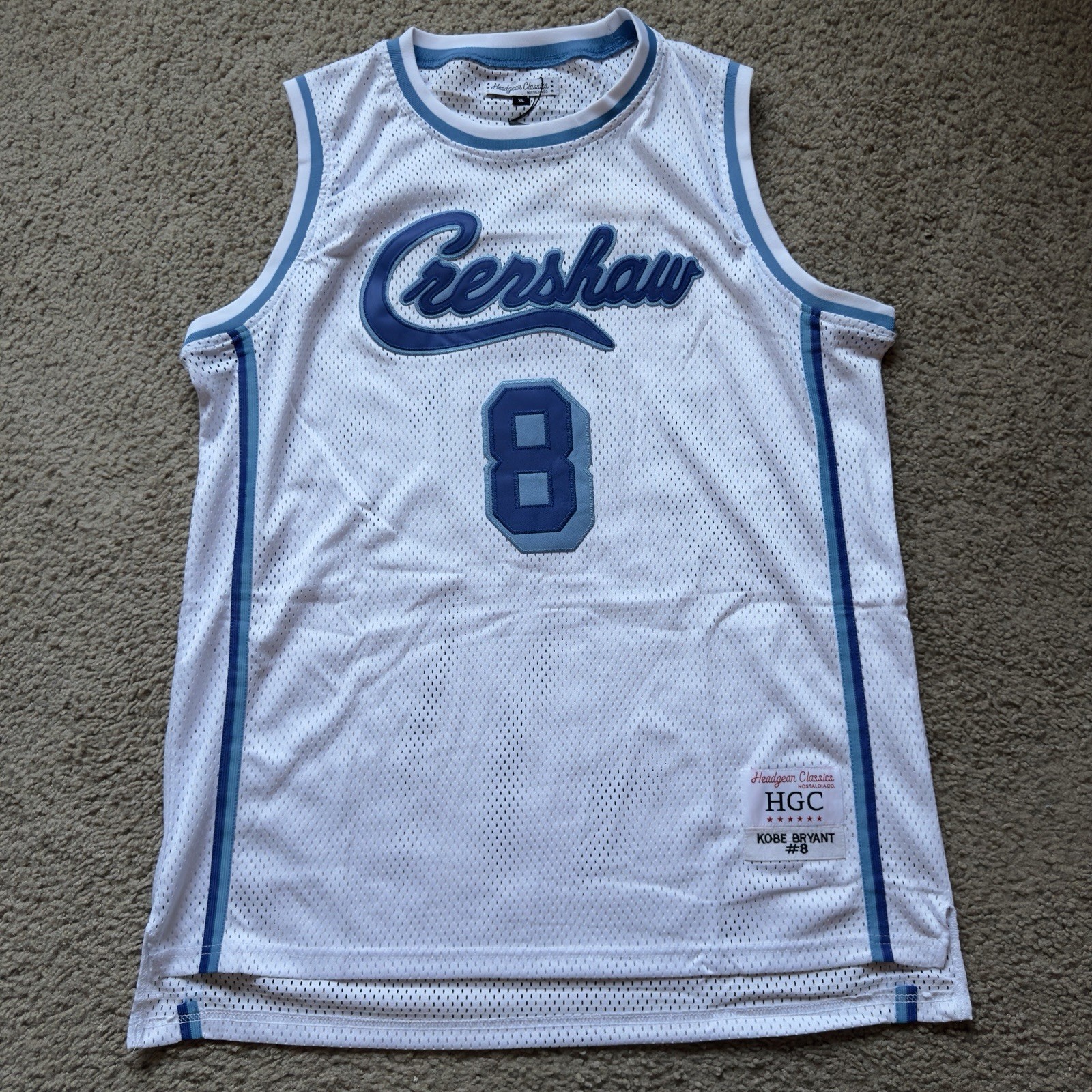 Headgear Classics Kobe Bryant Crenshaw Jersey Men\'s Size Extra Large NWT