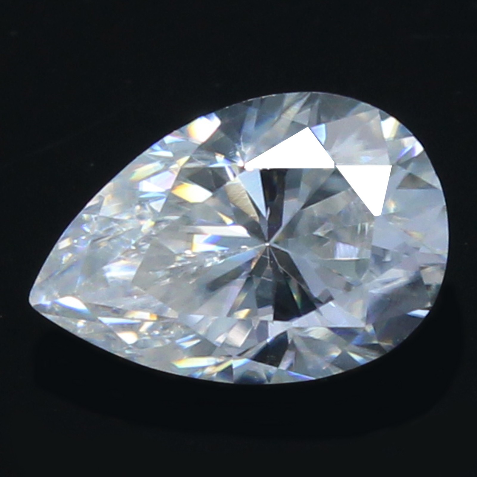 1.75 Ct Natural Certified DE Color VVS1 Excellent Cut 7x9 MM Pear White Diamond