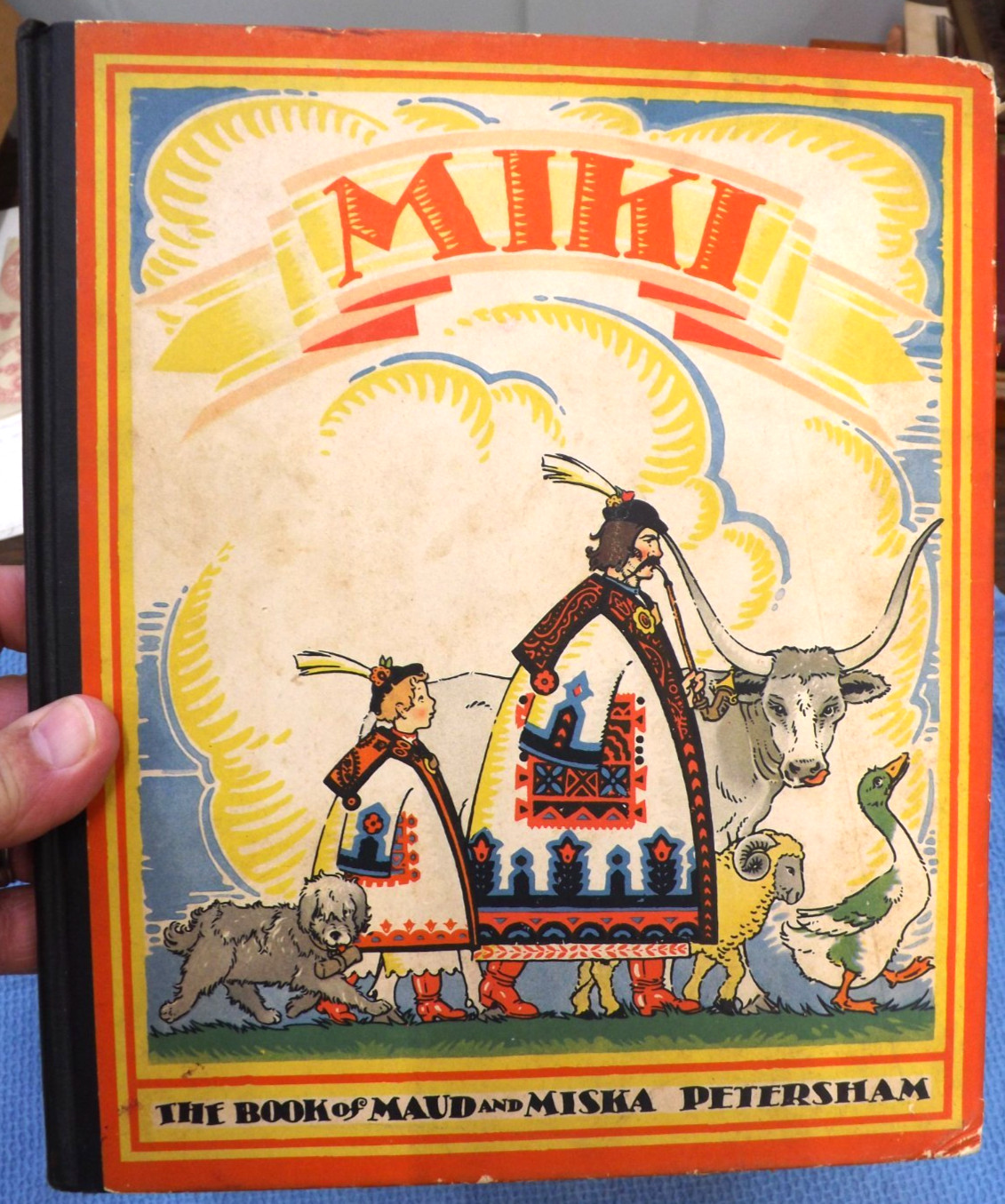 VINTAGE 1929 FIRST EDITION MIKI THE BOOK OF MAUD & MISKA PETERSHAM VINTAGE 1929 FIRST EDITION MIKI THE BOOK OF MAUD & MISKA PETERSHAM