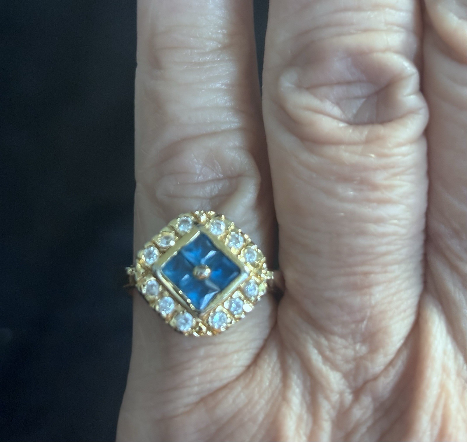 10K Gold Cocktail Ring Size 6 Vintage 3.7g Tested Jewelry 10K Gold Cocktail Ring Size 6 Vintage 3.7g Tested Jewelry