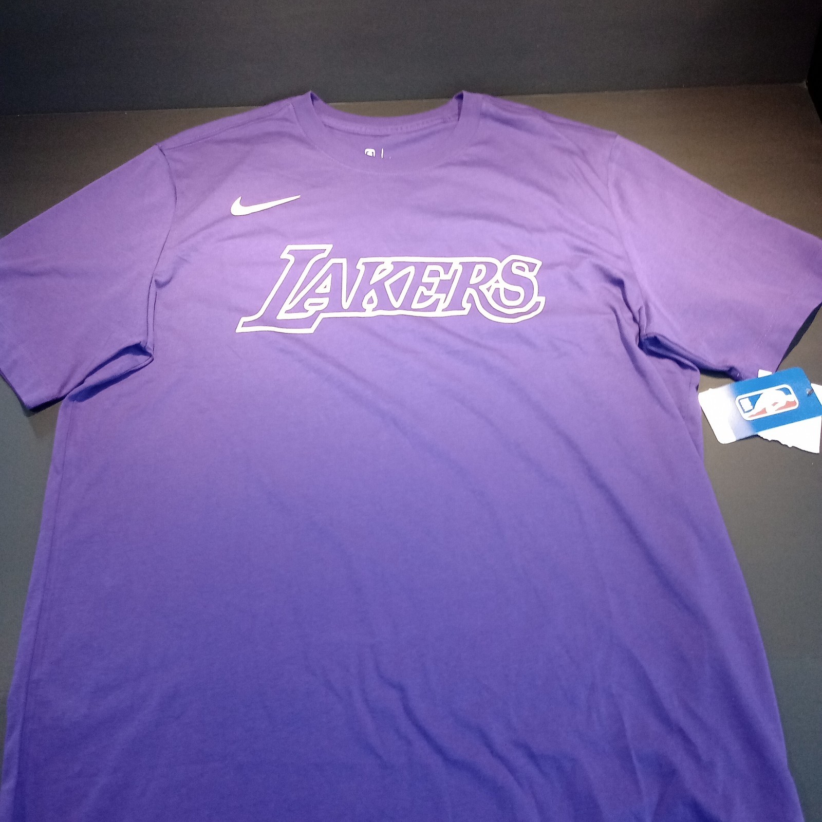 Nike Los Angeles Lakers Purple T-Shirt NBA Officially Licensed Basketball Nike Los Angeles Lakers Purple T-Shirt NBA Officially Licensed Basketball