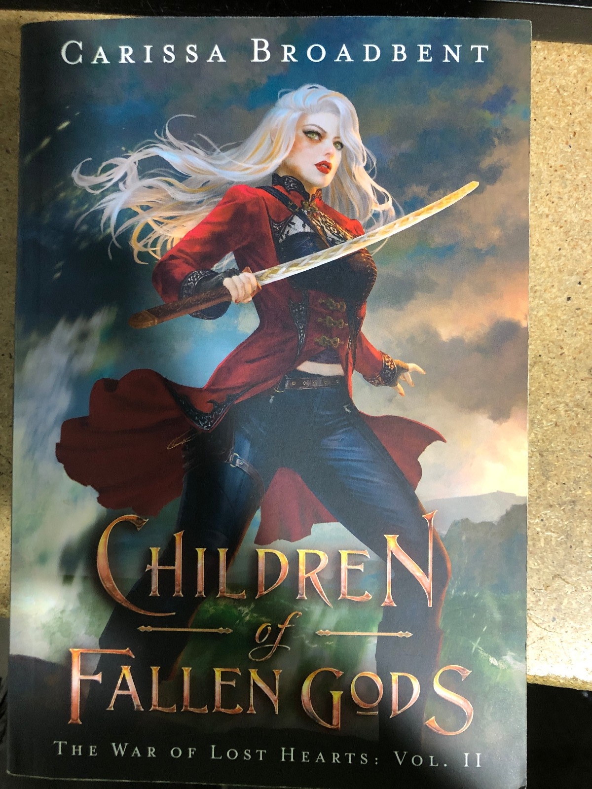 Carissa Broadbent Children of Fallen Gods War of Lost Hearts TPB 2021