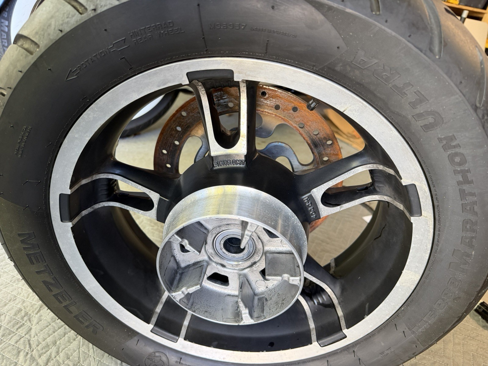 Genuine 09-25 Harley Touring Enforcer Wheel 16\