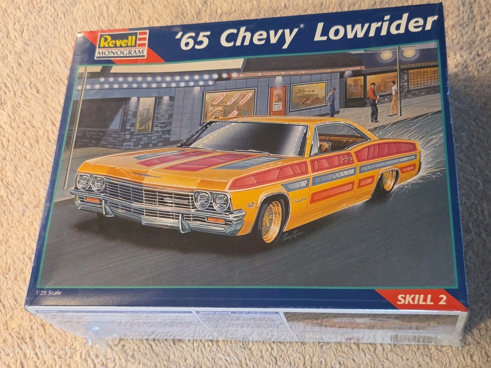 Revell Monogram \'65 Chevy Impala Lowrider 1:25 Model Kit 85-2515 Factory Sealed