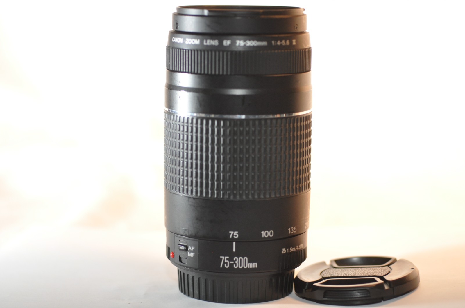 Canon EF 75-300mm f/4-5.6 III lens READ for EOS A2 630 Rebel T8 T7 T6 90D 80D 5D