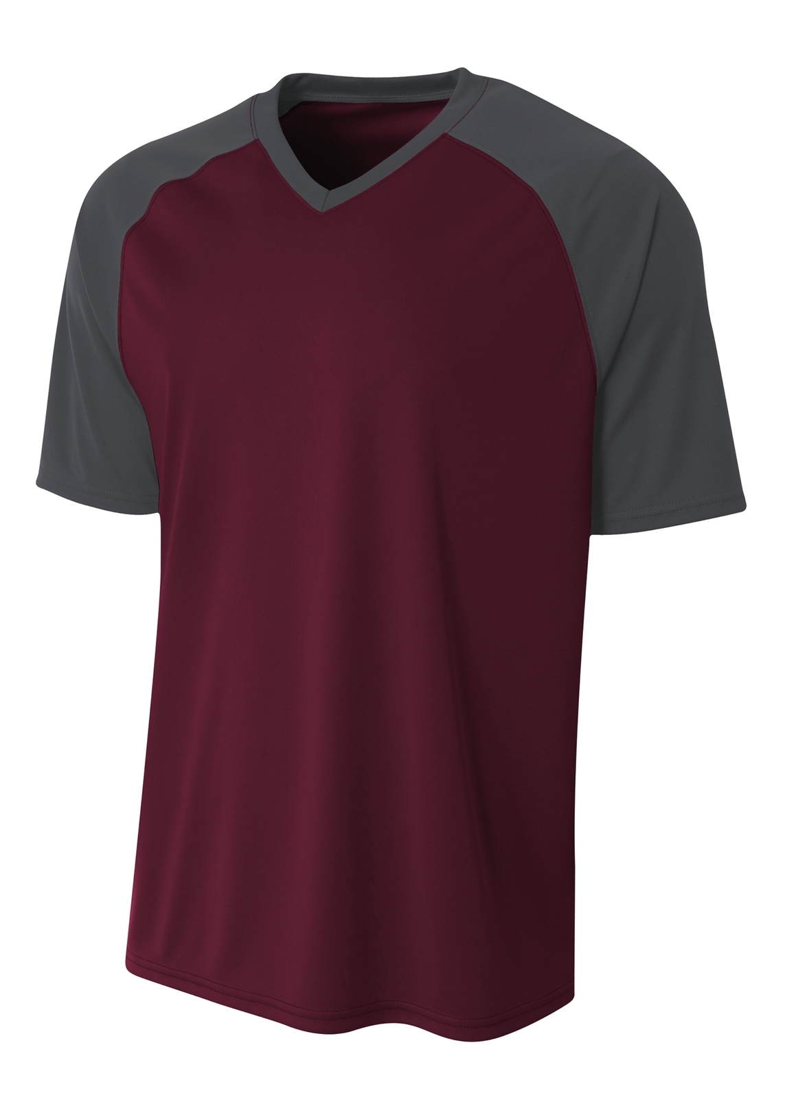 A4 Short Sleeve Moisture Wicking Dri-Fit Strike Raglan Jersey T-Shirt - N3373