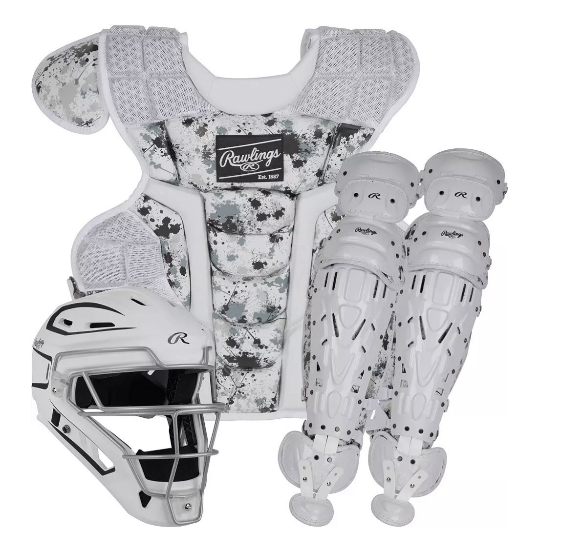 Rawlings Mach Splatter Limited Edition Catcher’s Gear Sz Adult (Age 15+) - NEW