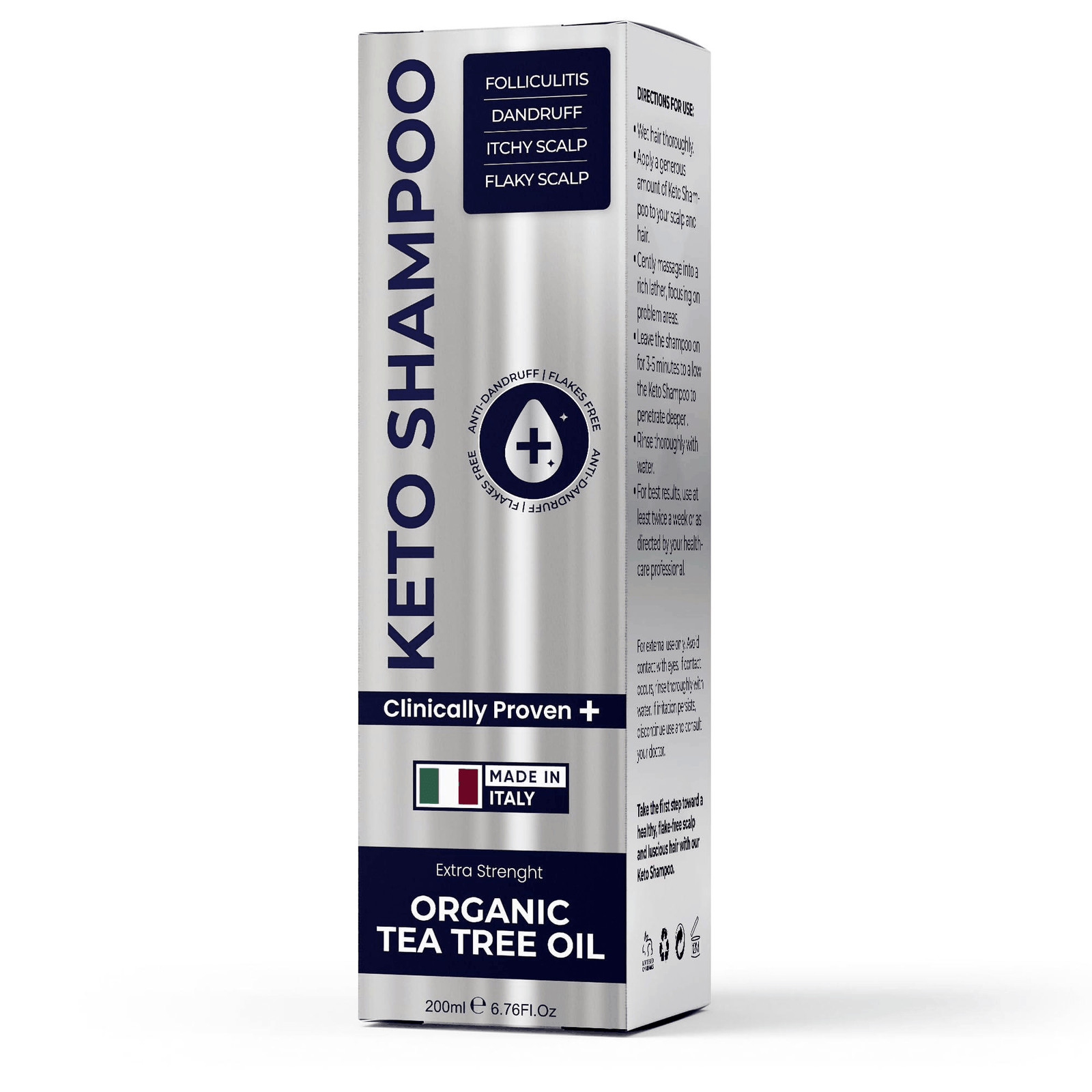 Anti Dandruff Shampoo Enjoy a Flake Free Scalp and Healthy Looking Hair 6.76 Fl