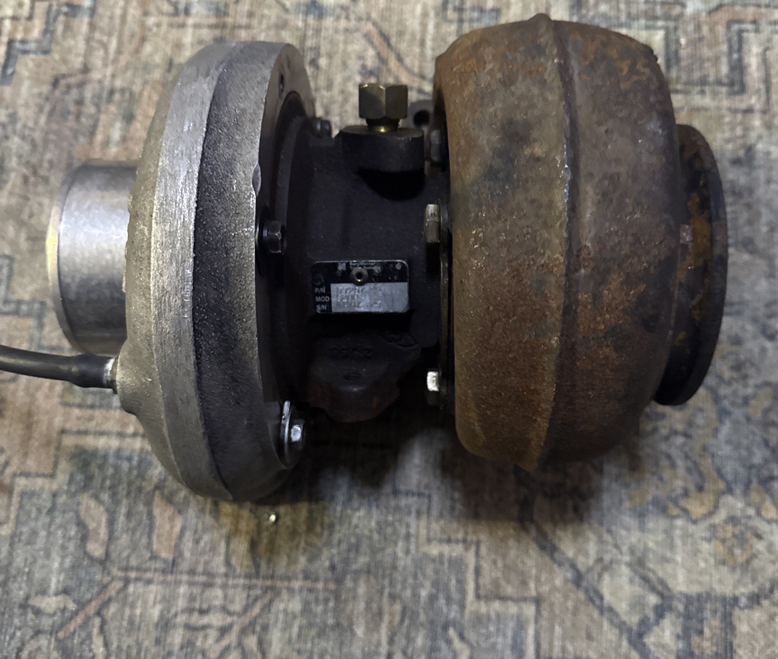 BorgWarner S200S069 Turbocharger Fits  John Deere 6.8L Diesel Engine RE520650