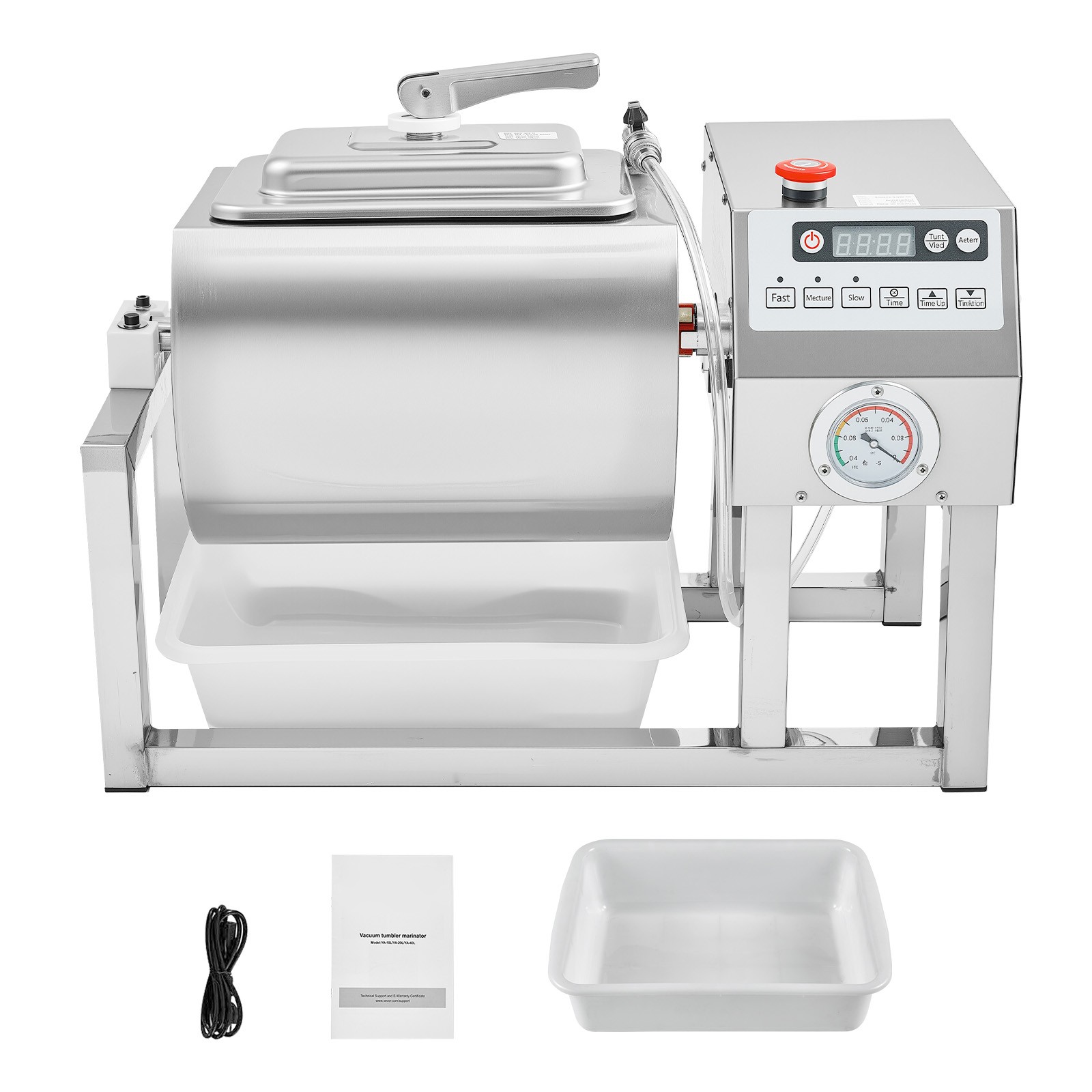 Uimoso 20L Commercial Vacuum Meat Marinator for Chicken, Steak, and Fish