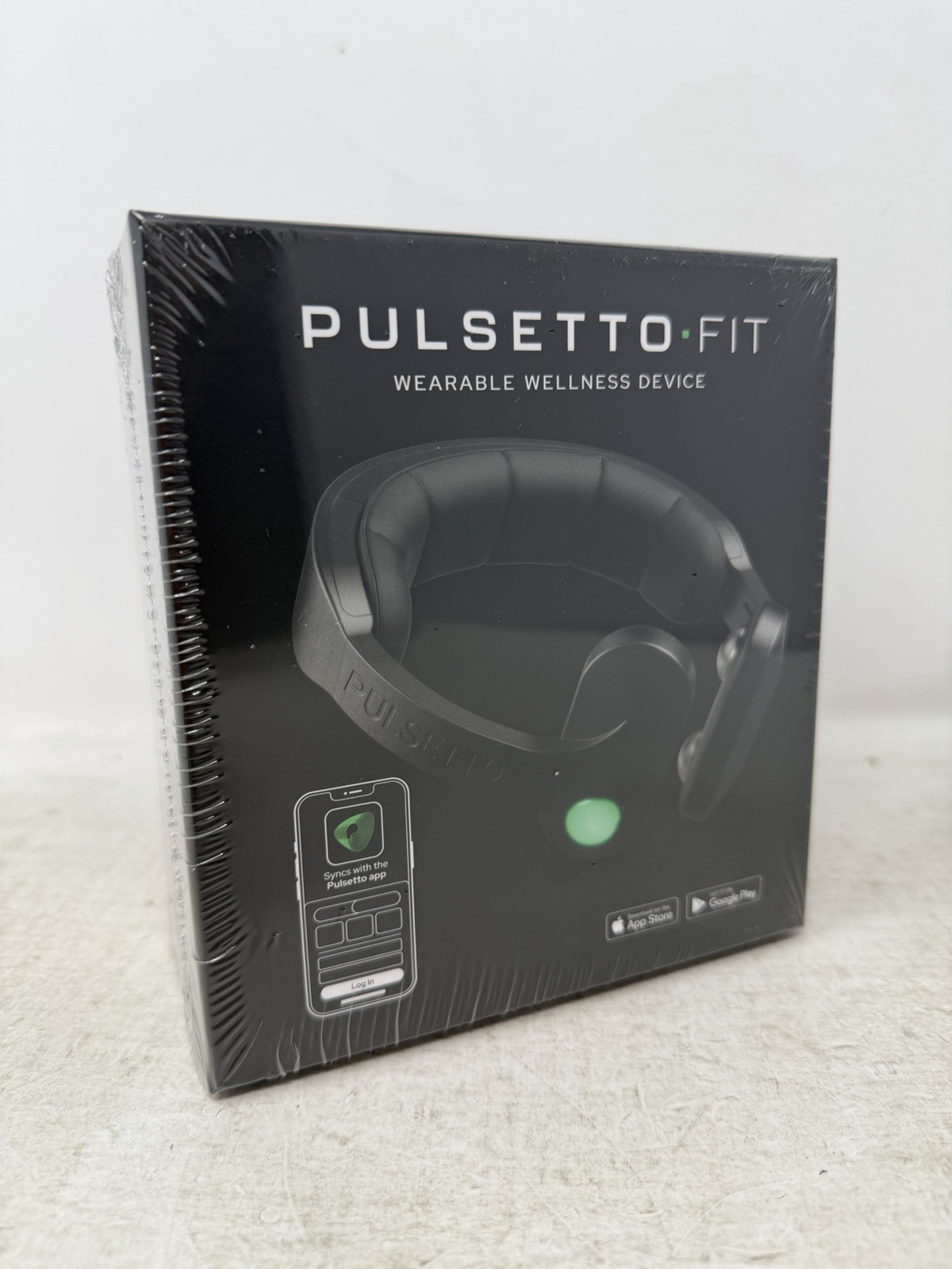 Pulsetto FIT Vagus Nerve Stimulator Portable Black Device for Neck. Pulsetto FIT Vagus Nerve Stimulator Portable Black Device for Neck.