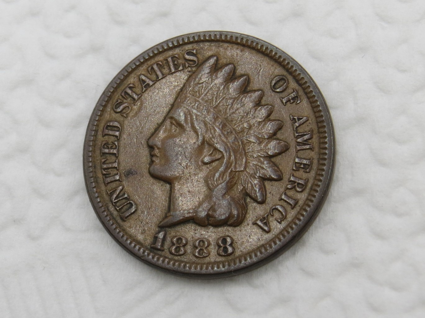 1888 Indian Head Cent - VF - Nice Eye Appeal - Better Date