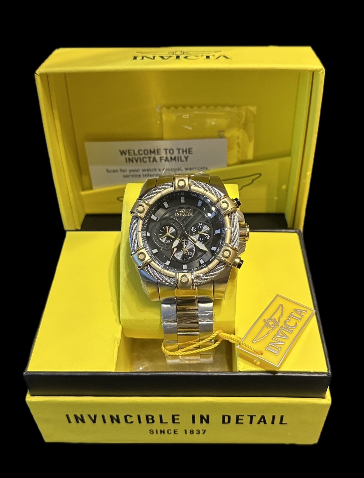 Invicta Bolt Valkir Men\'s Watch 69801  New In Box