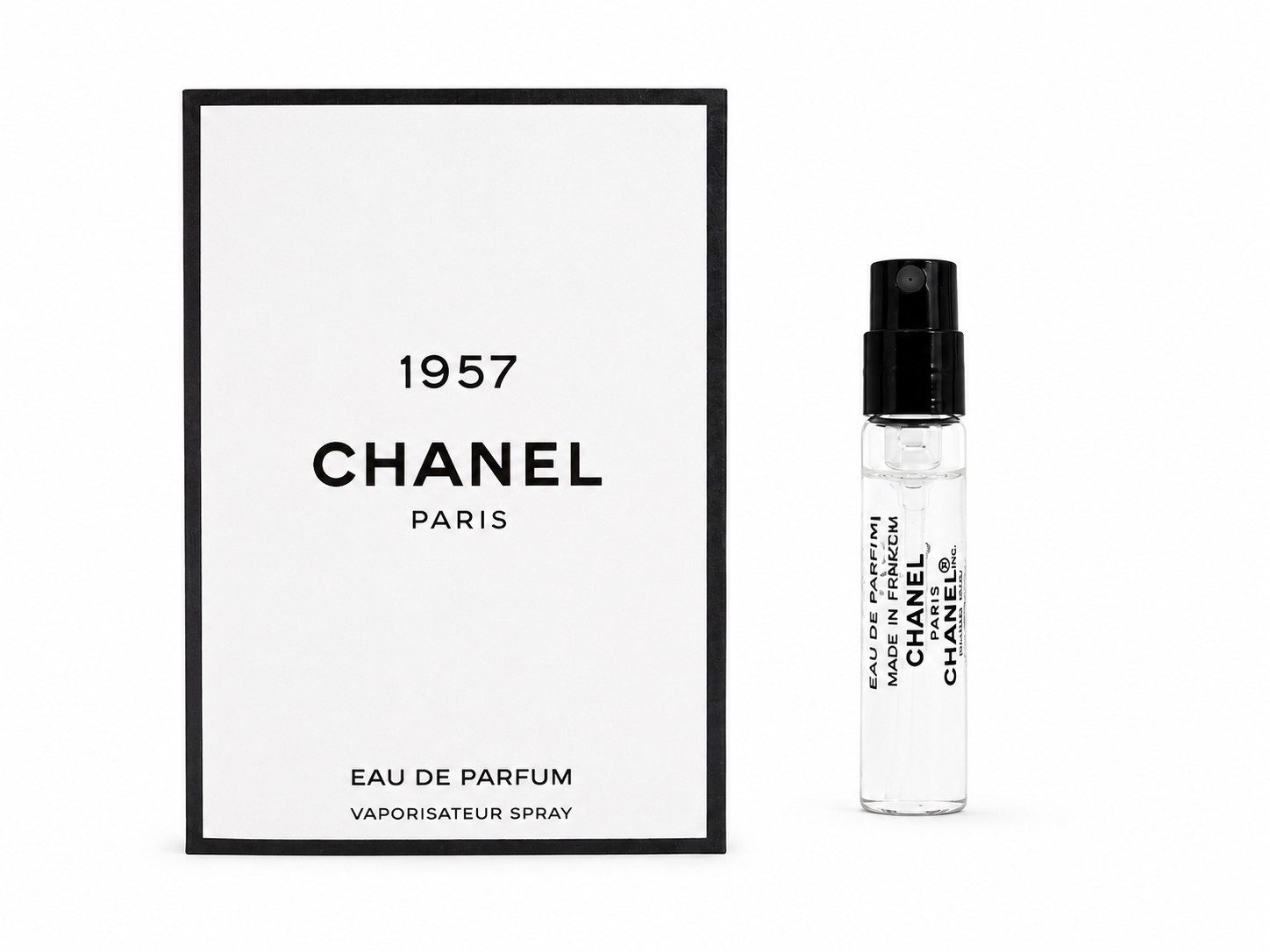 Chanel 1957 Sample Spray 1.5ml / 0.05oz New Eau de Parfum EDP Chanel 1957 Sample Spray 1.5ml / 0.05oz New Eau de Parfum EDP