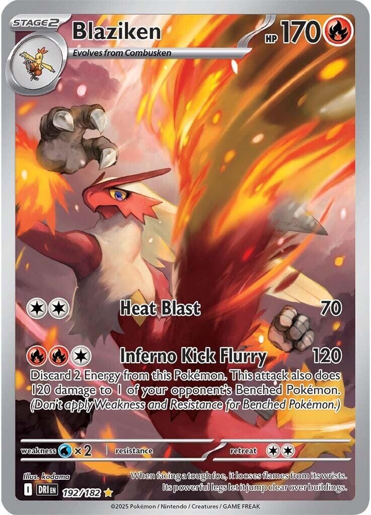 Blaziken [DRI - 192/182]NM