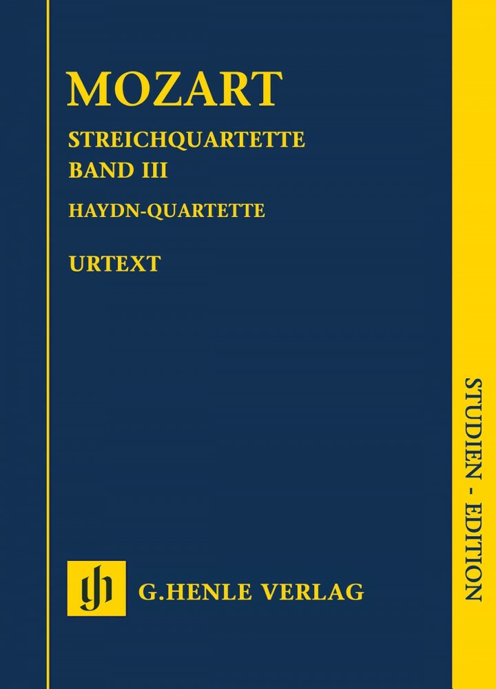Mozart String Quartets Volume III Sheet Music Haydn Quartets 051487122