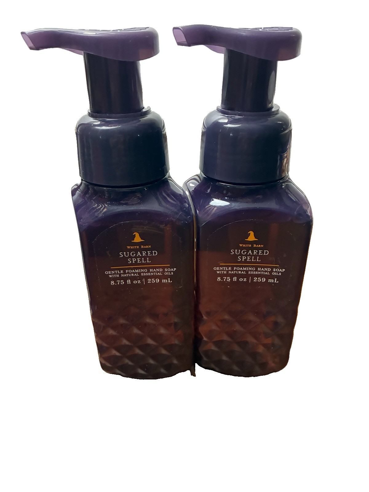 White Barn BBW Sugared Spell 2 Gentle Foaming Hand Soaps New Rare Discontinued